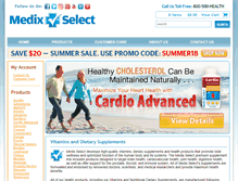 Tablet Screenshot of medixselect.com